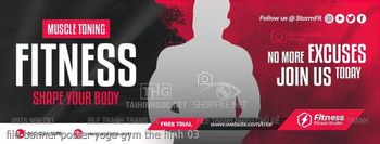 file banner poster yoga gym the hinh 03