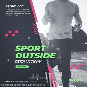 file banner poster yoga gym the hinh 06