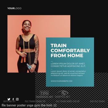 file banner poster yoga gym the hinh 12