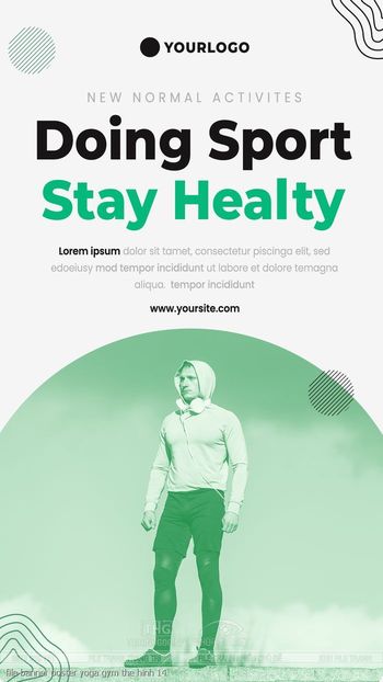 file banner poster yoga gym the hinh 14