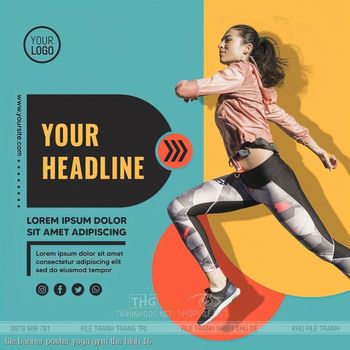 file banner poster yoga gym the hinh 16