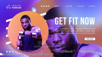 file banner poster yoga gym the hinh 17