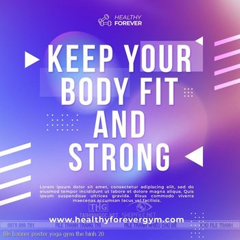 file banner poster yoga gym the hinh 20