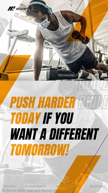 file banner poster yoga gym the hinh 24