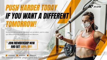 file banner poster yoga gym the hinh 25