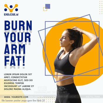 file banner poster yoga gym the hinh 27