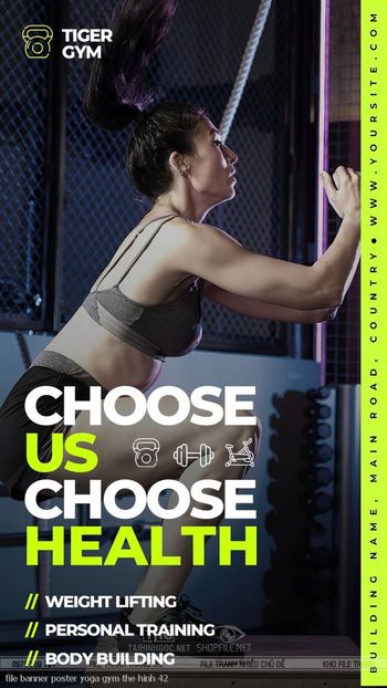 file banner poster yoga gym the hinh 42