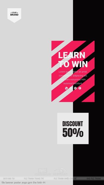 file banner poster yoga gym the hinh 44