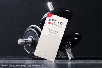 file banner poster yoga gym the hinh 48