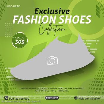 file banner quang cao giay shoes 01