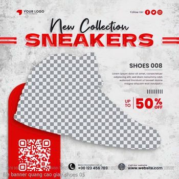 file banner quang cao giay shoes 05