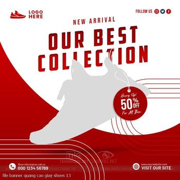 file banner quang cao giay shoes 13