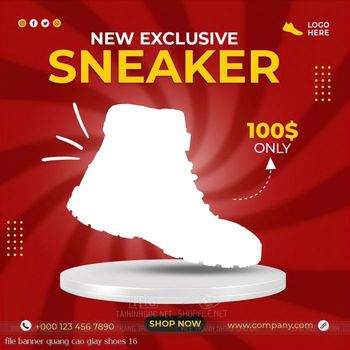 file banner quang cao giay shoes 16