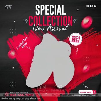 file banner quang cao giay shoes 19