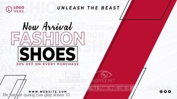 file banner quang cao giay shoes 33