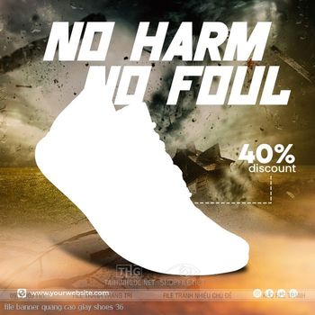 file banner quang cao giay shoes 36