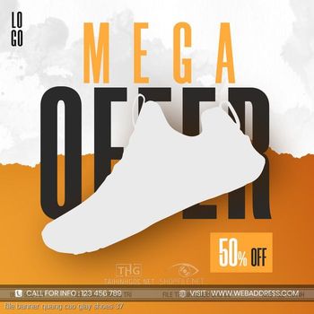 file banner quang cao giay shoes 37