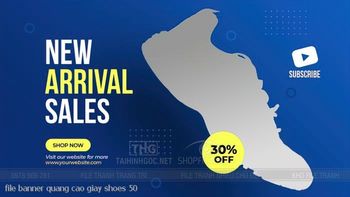 file banner quang cao giay shoes 50