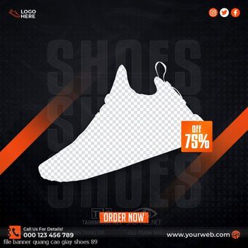 file banner quang cao giay shoes 89