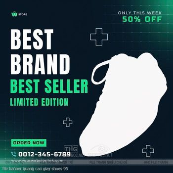 file banner quang cao giay shoes 95