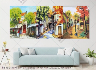 tranh Ha Noi file bo 3 tranh son dau pho co ha noi xua 13122022 ho