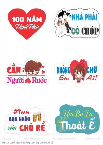 file cdr corel mau hashtag cam tay dam duoi 09