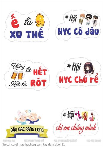 file cdr corel mau hashtag cam tay dam duoi 11