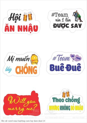 file cdr corel mau hashtag cam tay dam duoi 14