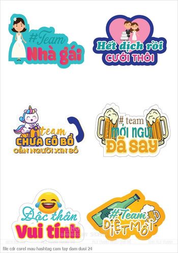 file cdr corel mau hashtag cam tay dam duoi 24