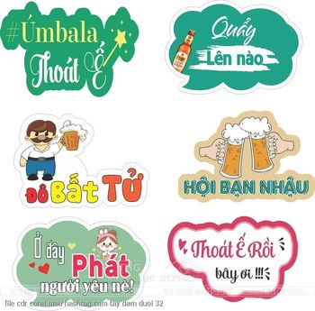 file cdr corel mau hashtag cam tay dam duoi 32