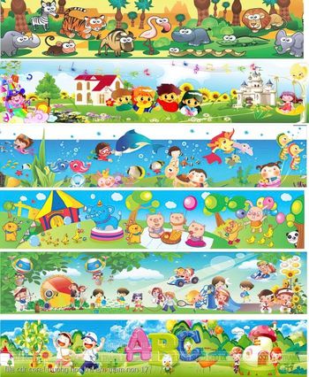 file cdr corel truong hoc tre em mam non 17