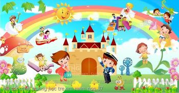 file cdr corel truong hoc tre em mam non 37