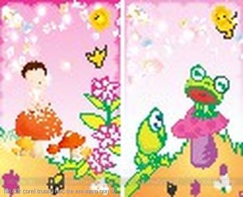 file cdr corel truong hoc tre em mam non 50