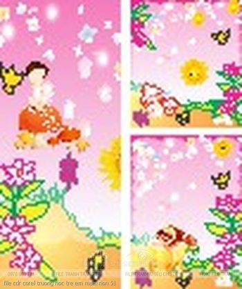 file cdr corel truong hoc tre em mam non 51