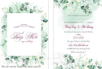 file cdr vector thiep moi dam cuoi 01