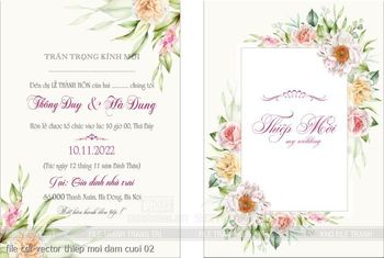 file cdr vector thiep moi dam cuoi 02