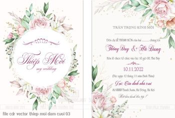 file cdr vector thiep moi dam cuoi 03