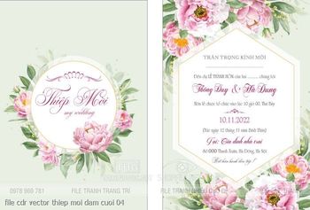 file cdr vector thiep moi dam cuoi 04