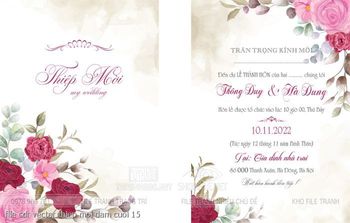 file cdr vector thiep moi dam cuoi 15