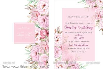 file cdr vector thiep moi dam cuoi 17