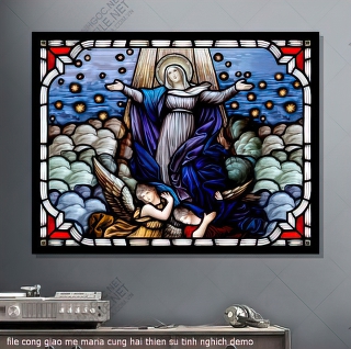 file cong giao me maria cung hai thien su tinh nghich