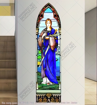 file cong giao nu thanh cam thanh kiem va canh la tren tay