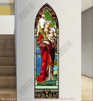 file cong giao vi nu mon do om chu de va canh lieu tren tay