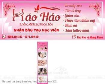 file corel cdr bang bien hieu hop dep bien vay 207