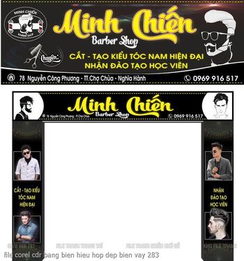 file corel cdr bang bien hieu hop dep bien vay 283