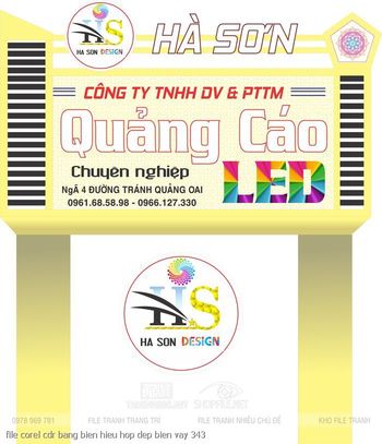 file corel cdr bang bien hieu hop dep bien vay 343