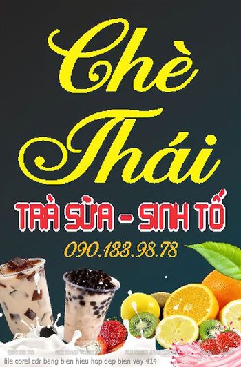 file corel cdr bang bien hieu hop dep bien vay 414