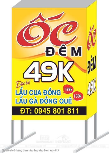 file corel cdr bang bien hieu hop dep bien vay 445