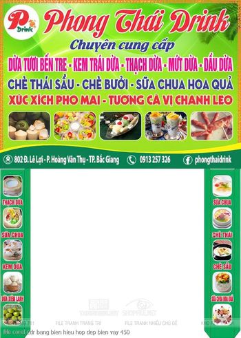 file corel cdr bang bien hieu hop dep bien vay 450