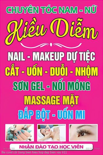 file corel cdr bang bien hieu hop dep bien vay 611